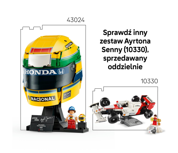 LEGO Editions 43024 Kask Ayrton Senna - 1577950 - zdjęcie 4